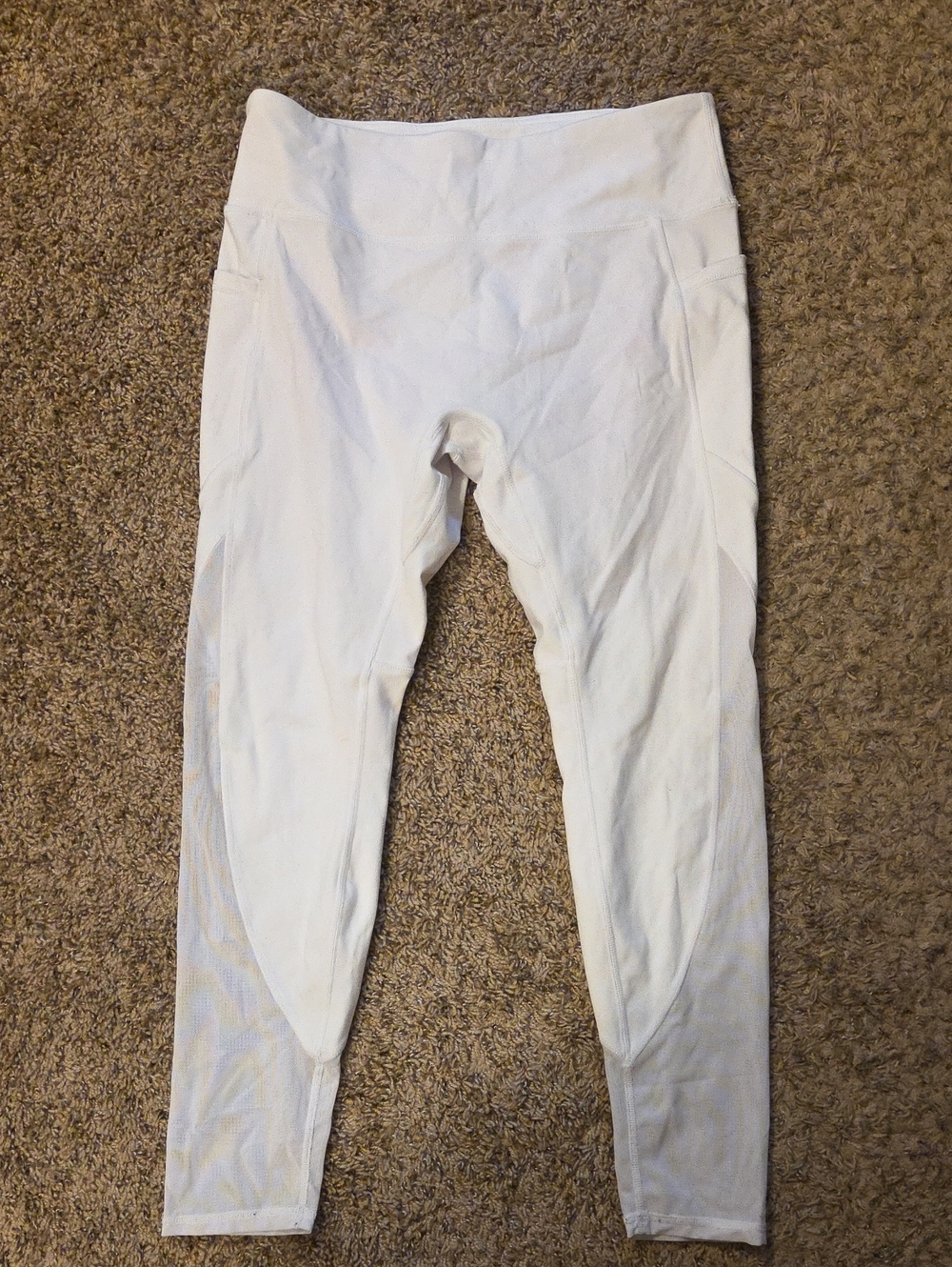O'Neill White High-Rise Performance Leggings